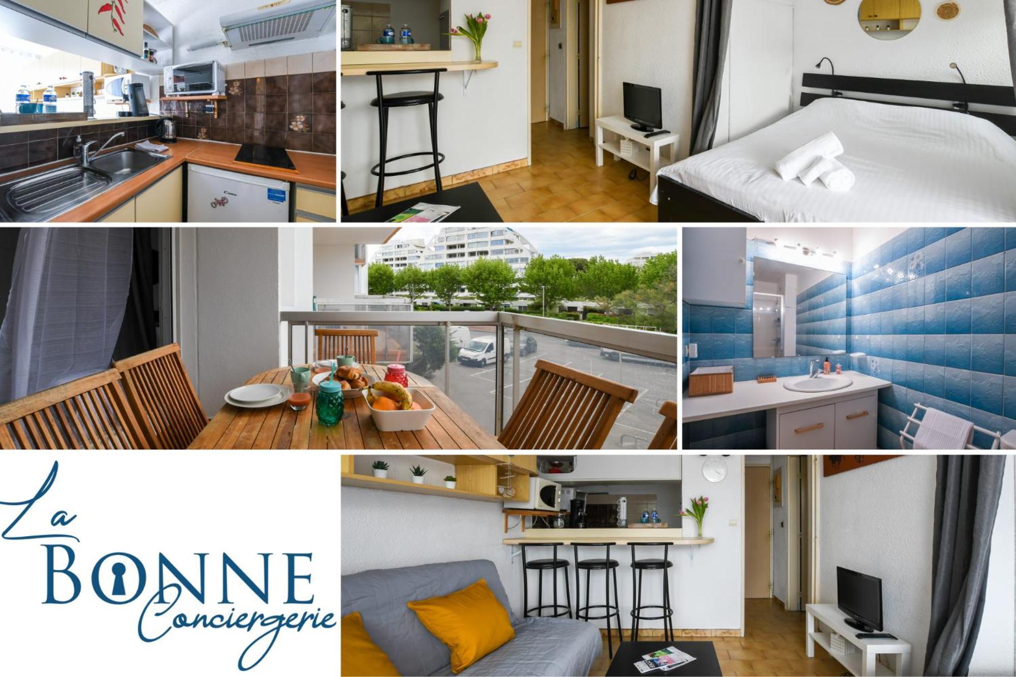 Arena / A 2min / Parking Prive / Terrasse Appartement La Grande-Motte