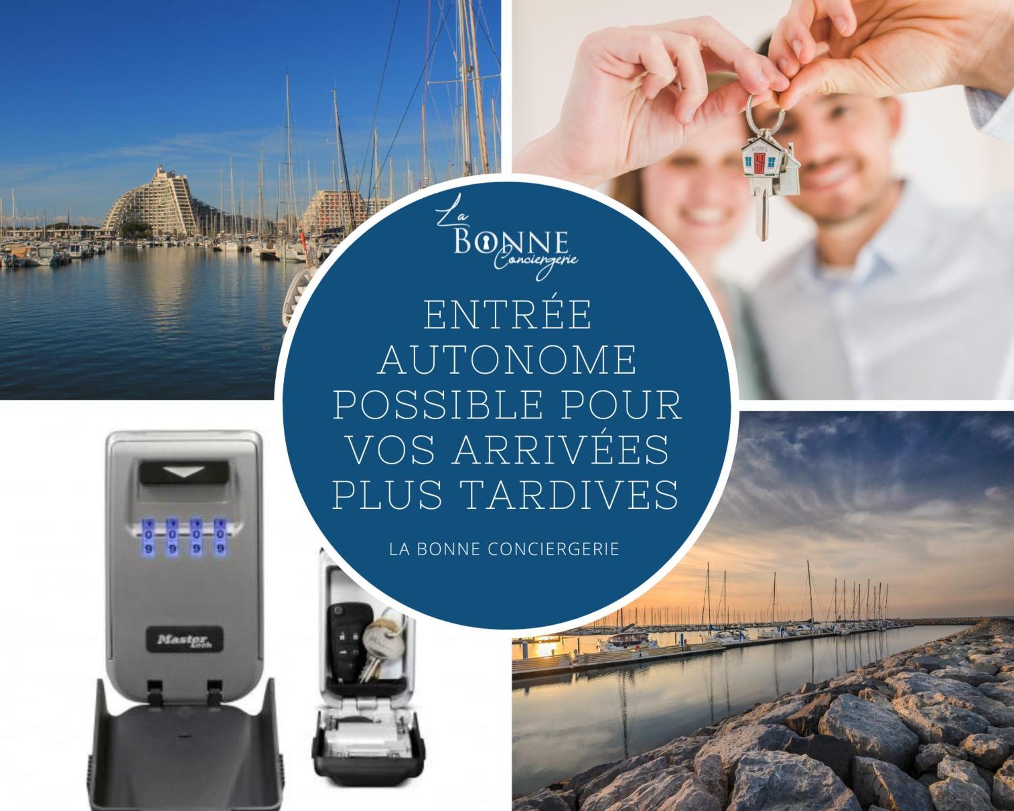 Arena / A 2min / Parking Prive / Terrasse La Grande-Motte